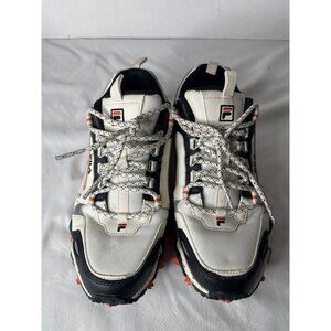 Fila Oakmont Tr Trail Running Shoes Mens Size 8M White Black Low Top Lace Up
